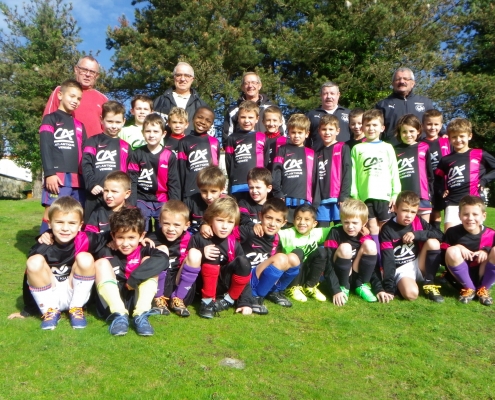 équipe de football u8-u9 fc saint laurent malvent